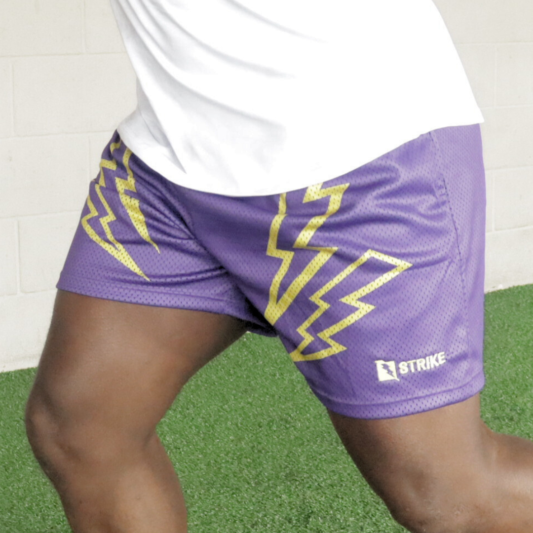 Legday Shorts (Purple x Yellow)