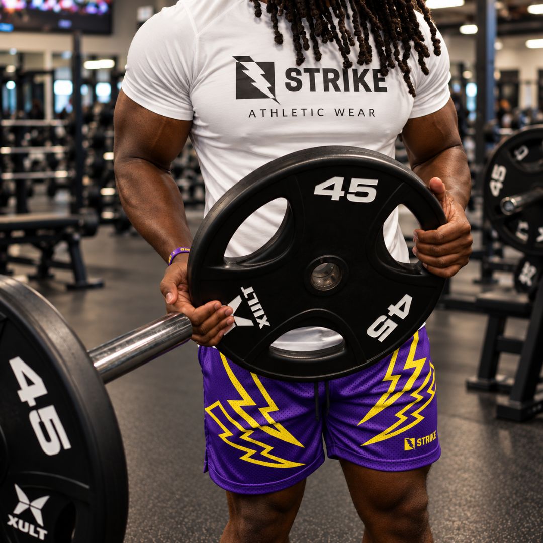 Legday Shorts (Purple x Yellow)